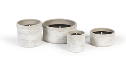 Bougie extérieur « Grey Aged Terracotta »
