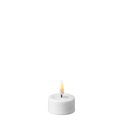 [76782] Bougie LED Blanc (réchaud) 2p.