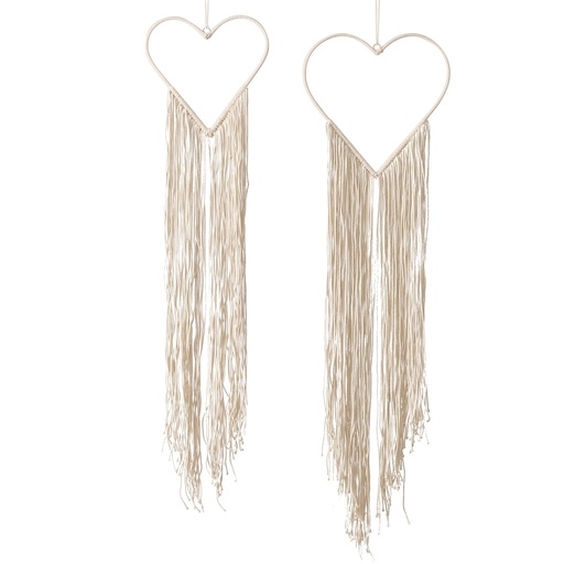Coeur en Macramé Heena