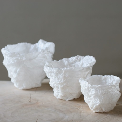 Photophore Papier - Minéral