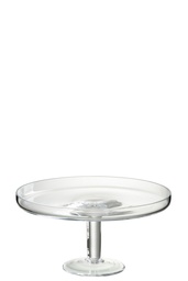 Plat à Gâteau en Verre