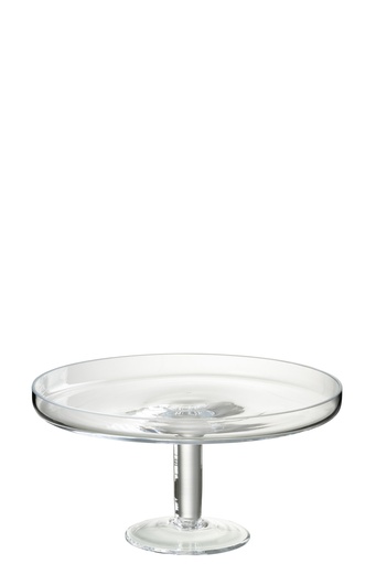 Plat à Gâteau en Verre