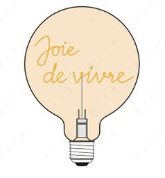 Ampoule Elio -  Joie De Vivre (ambrée)