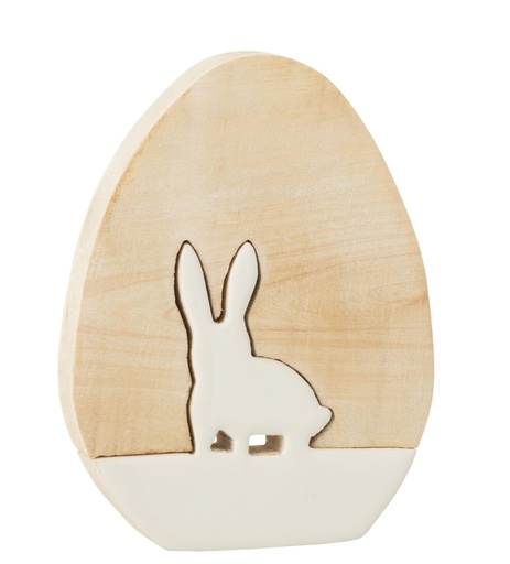 Lapin en Bois - Oeuf