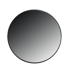 Miroir Rond Noir - 40cm