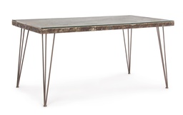 Table World - Ciment & Acier