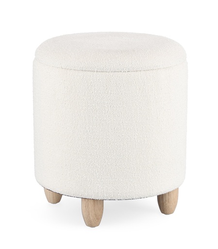 Tabouret Zahina Blanc