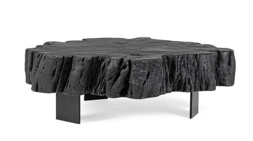 Table Basse en Bois Noir - Keli