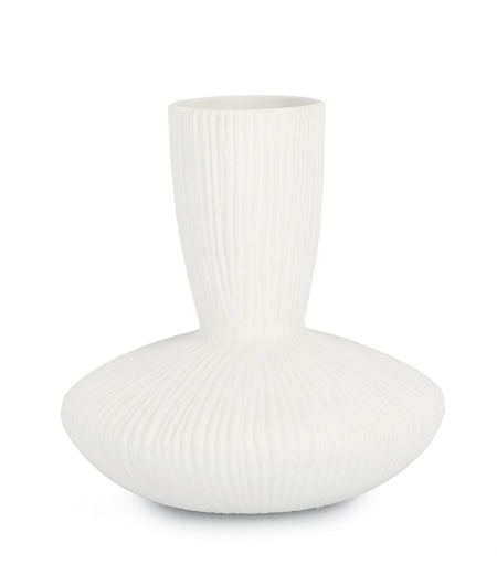 Vase ligné arrondi