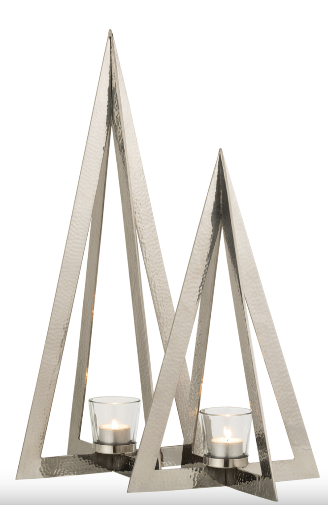 Bougeoir - Sapin en Métal