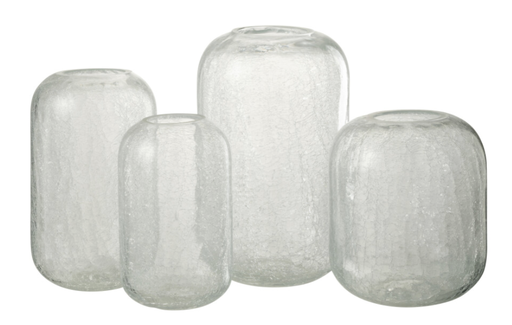 Vase en Verre - Craquelé