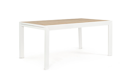 Table en Aluminium - Belmar (blanc)