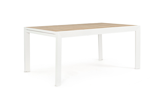 Table en Aluminium Blanc