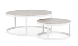 Table Basse en Aluminium - Talunas (2p.)