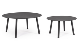 Table Basse en Aluminium - Aminta (2 pièces)