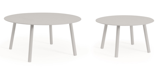 Table Basse en Aluminium - Atnima (2 pièces)