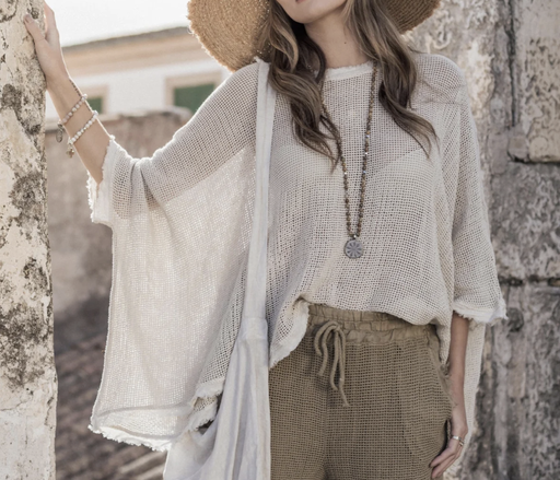 BYPIAS - Pull Fin Amias (sand)