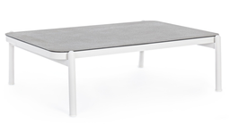 Table Basse en Aluminium - Florencia (blanc)