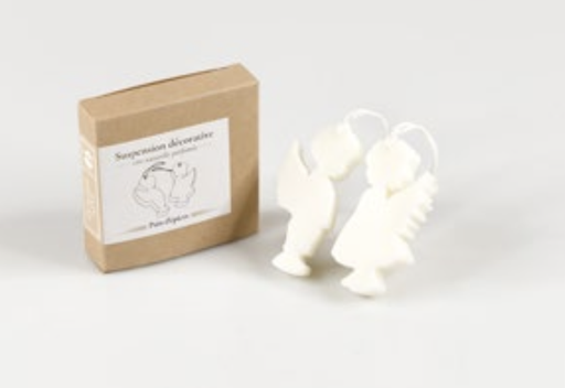 Bougie - Couple d'Angelots