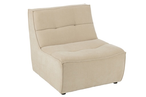 Canapé Mondo - Module Centre (beige clair)