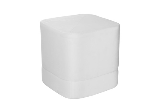 [72441] Pouf Blanc