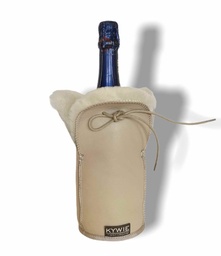[61033] Refroidisseur à vin « Peau de Mouton » Beige (champagne)