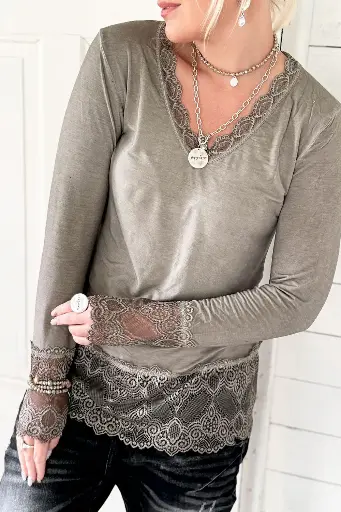 BYPIAS - Pull Fin True (taupe)