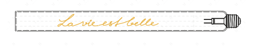 Ampoule Elio Tube - La Vie est belle 
