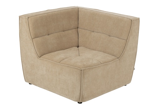 Canapé Mondo - Module Coin (beige foncé)