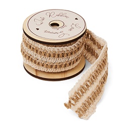 [12827] Ruban décoratif jute