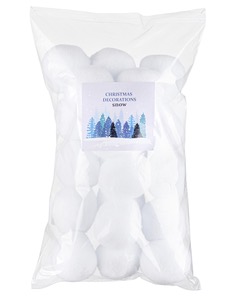 Boules de Neige Synthétiques (grandes)