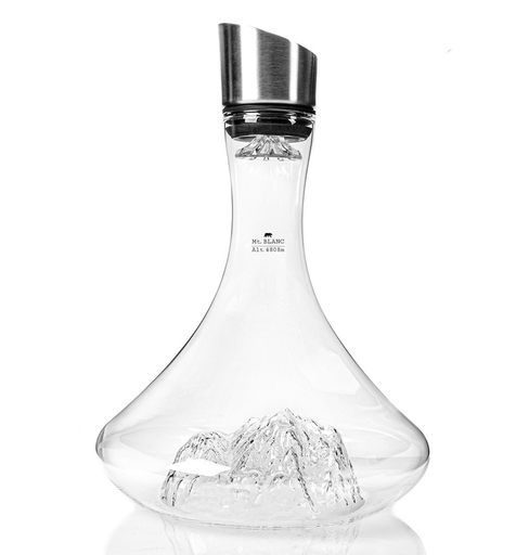 Carafe à Vin - Montagne Mont Blanc 