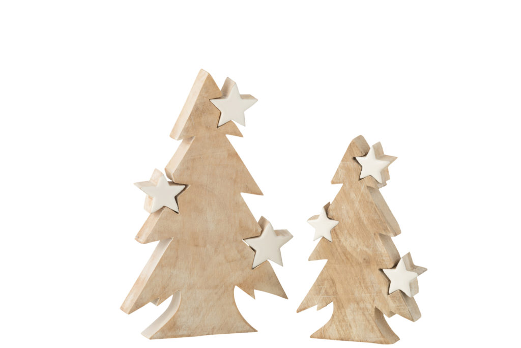 Sapin en bois - Trois Etoiles