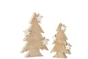 Sapin en bois - Trois Etoiles