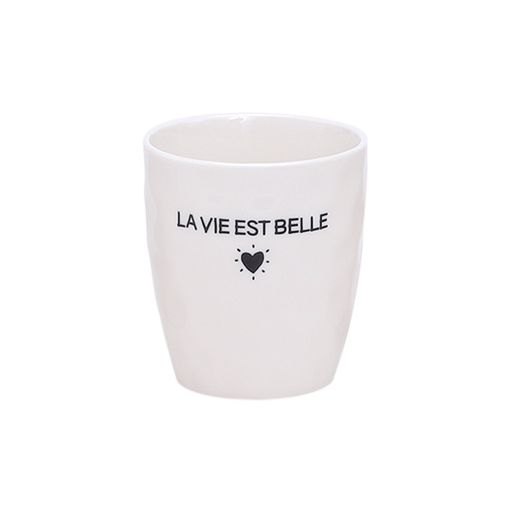 Tasse goblet La Vie est Belle 
