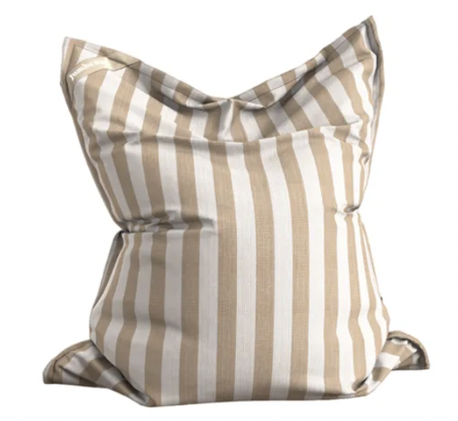 Housse de Coussin Piscine - Premium Sunbrella Beige Rayée