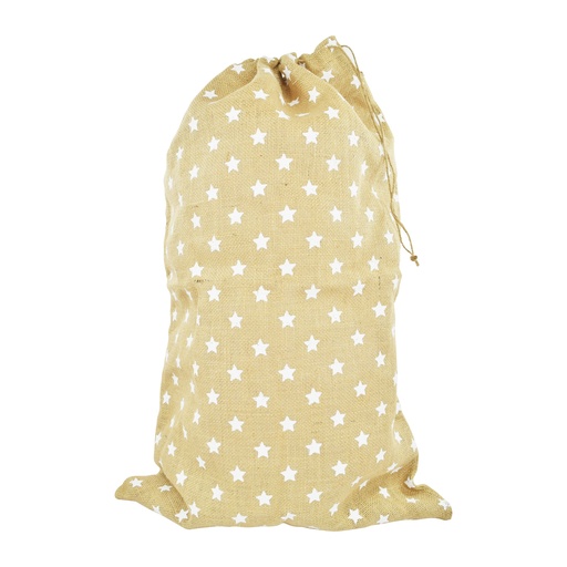 Sac en Jute - Etoiles XXL