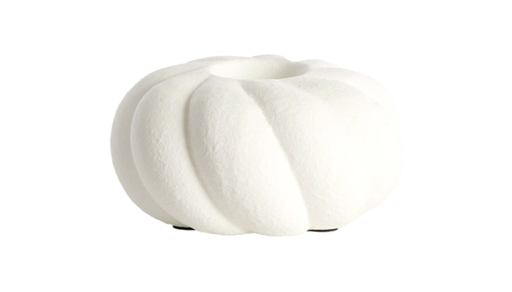 Bougeoir Blanc - Cavalla plat