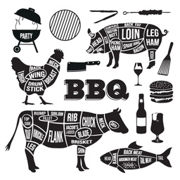 [41365] Serviette BBQ