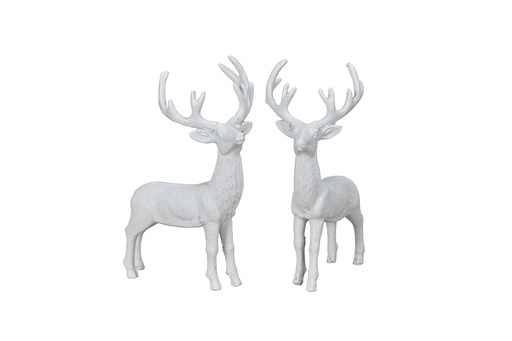 Renne Blanc Debout - Frish