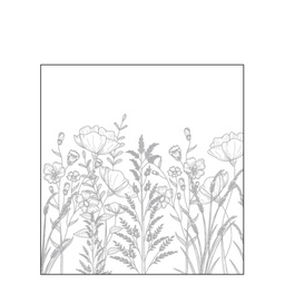 [80268] Serviettes Flora