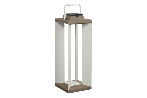 Lanterne Solaire - TeckAlu (H65,5)