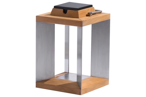 Lanterne Solaire - TeckInox (H36,5)