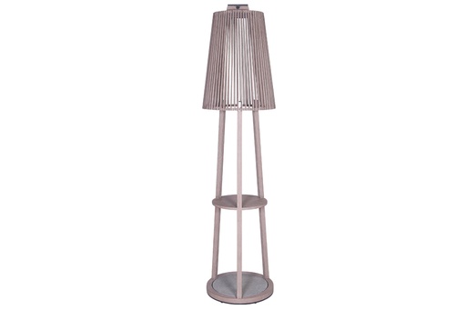 Lampe Solaire + Base en Pierre - Tecka