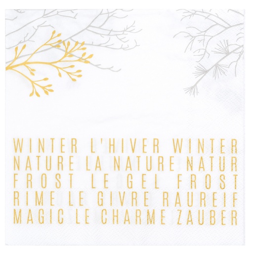 Serviettes en Papier - Branches