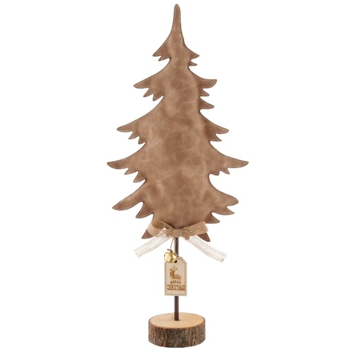 Sapin Faux Cuir - Brun