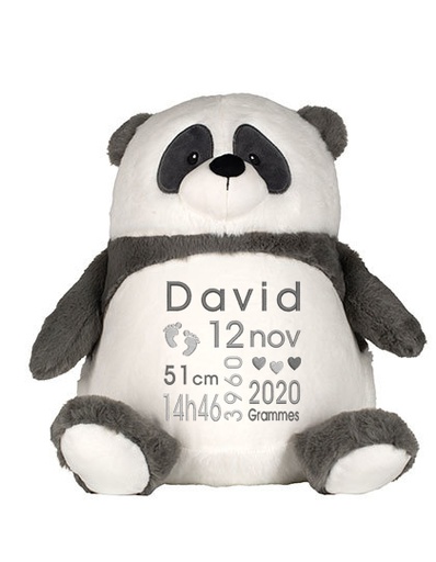 Peluche Personnalisable - Panda