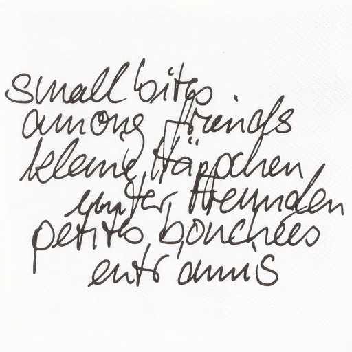 Serviettes - Small Bites