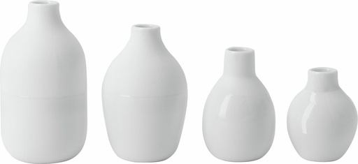 Mini Vases en Porcelaine (4 pcs)