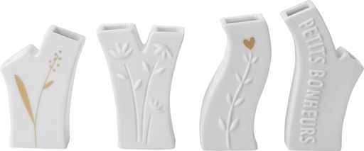 Mini Vases - Petits Bonheurs (4 pcs)